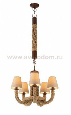 Подвесная люстра Arte lamp A8958LM-5BR Corda
