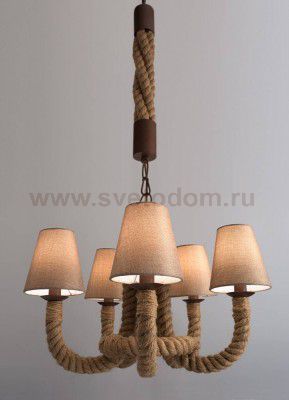 Подвесная люстра Arte lamp A8958LM-5BR Corda