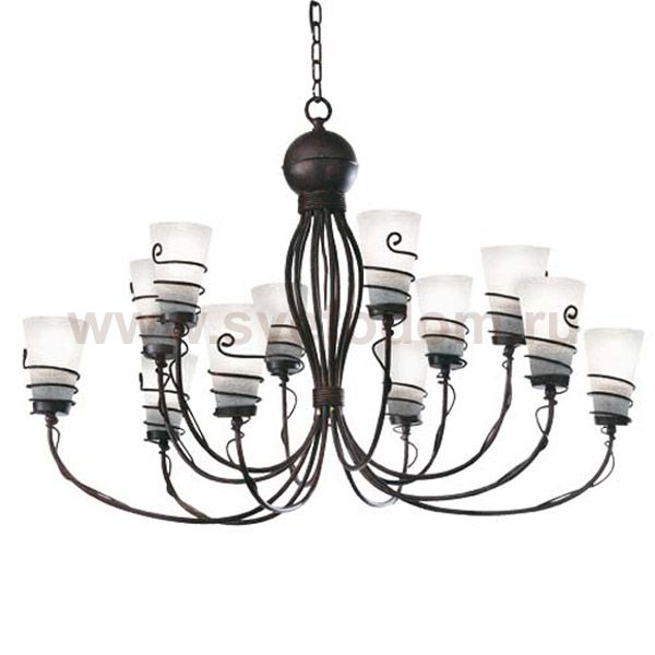 Люстра Arte Lamp A9051LM-12BR Spiral