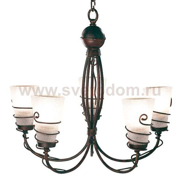 Люстра Arte Lamp A9051LM-5BR Spiral