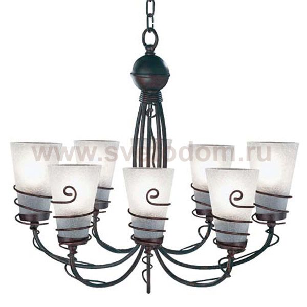 Люстра Arte Lamp A9051LM-8BR Spiral