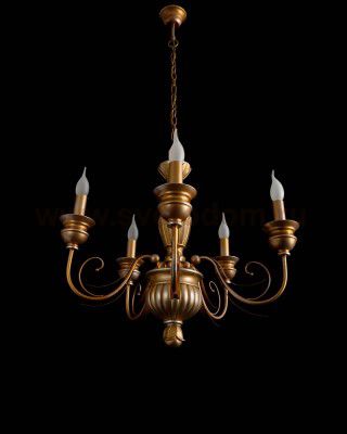 Люстра Arte lamp A9075LM-5GA Doratura