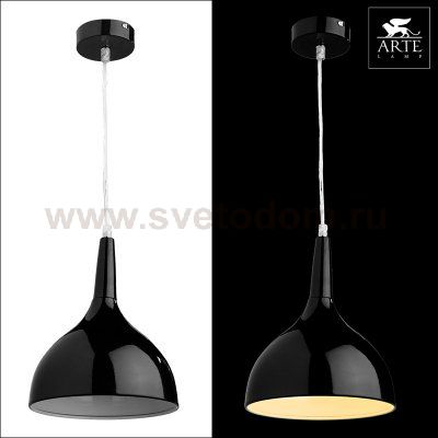Светильник подвесной Arte lamp A9077SP-1BK Pendants