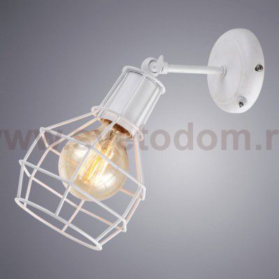 Светильник бра белый Arte Lamp A9182AP-1WH INTERNO