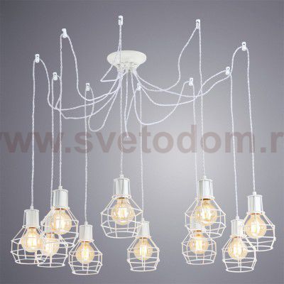 Светильник подвесной Arte lamp A9182SP-10WH INTERNO