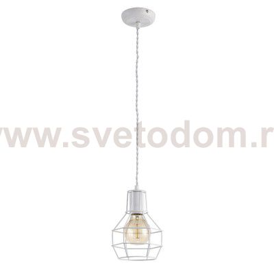 Светильник подвесной белый Arte Lamp A9182SP-1WH INTERNO