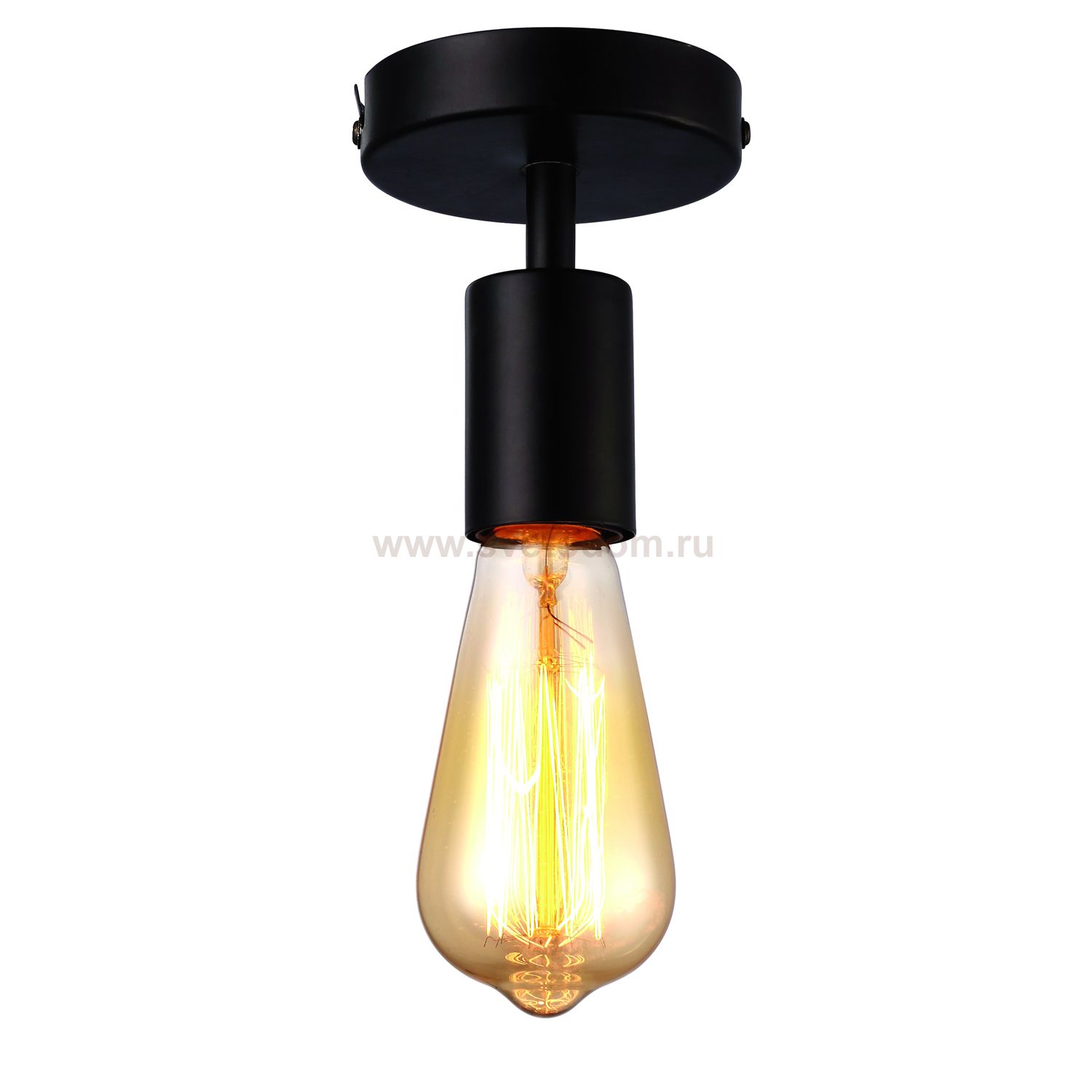 Светильник потолочный Arte lamp A9184PL-1BK FUORI