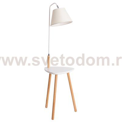 Торшер со столиком Arte Lamp A9201PN-1WH COMBO