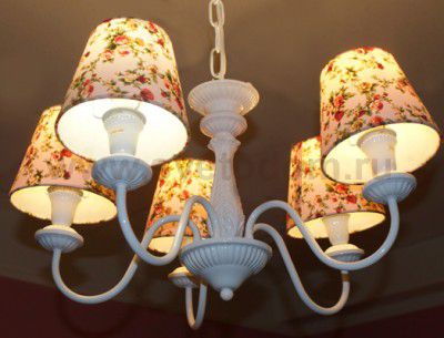 Люстра подвесная Arte lamp A9212LM-5WH Provence