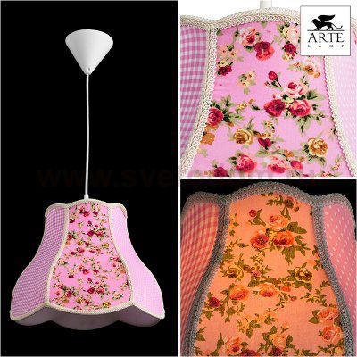 Светильник подвесной Arte lamp A9222SP-1WH Provence