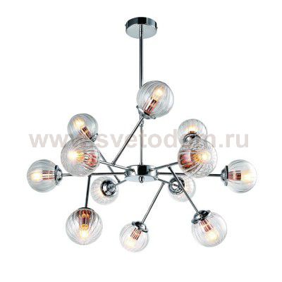 Люстра в английском стиле Arte lamp A9276LM-12CC Arancia
