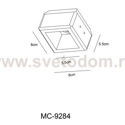 Светильник потолочный Arte lamp A9284PL-1WH INVISIBLE