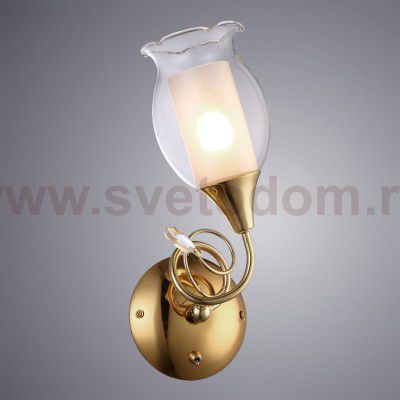 Светильник настенный Arte lamp A9289AP-1GO Mughetto