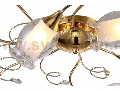 Светильник потолочный Arte lamp A9289PL-8GO Mughetto