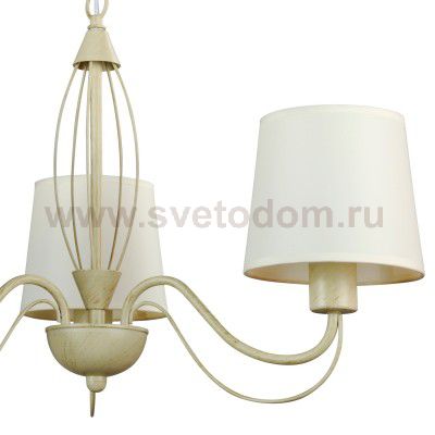 Люстра белая классическая Arte lamp A9310LM-3WG Orlean