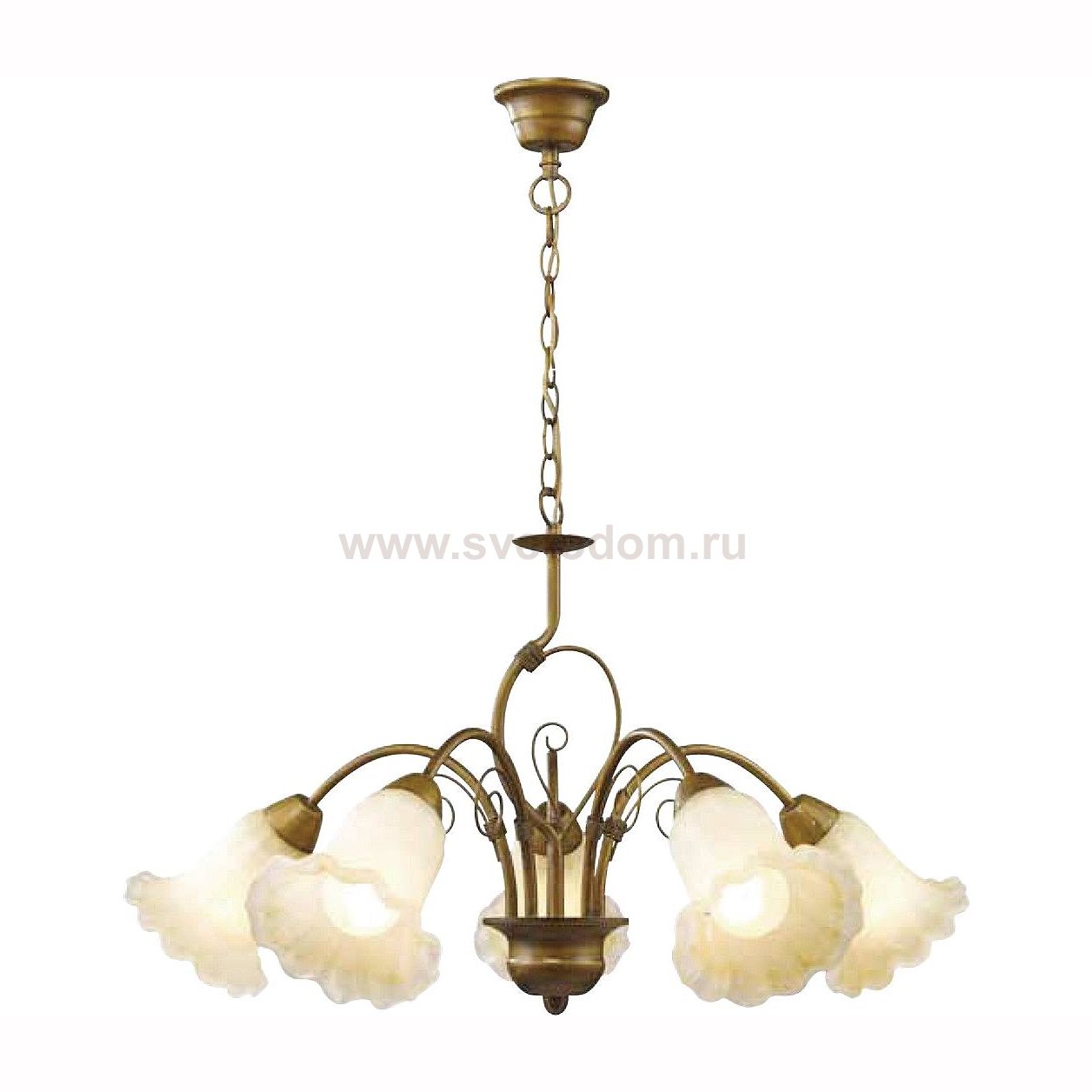 Светильник подвесной Arte lamp A9361LM-5BR MORMORIO