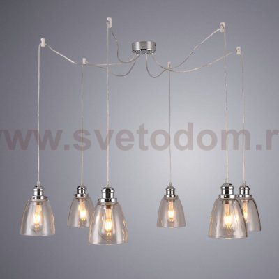 Светильник подвесной Arte Lamp A9387SP-6CC TRENTO