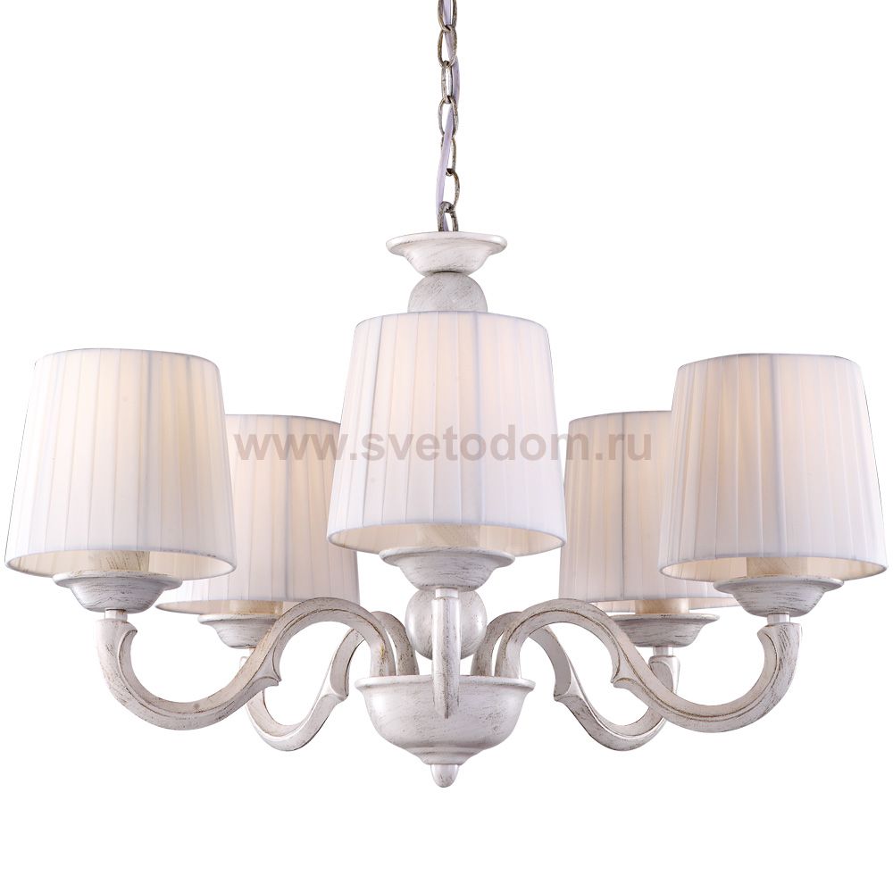 Подвесная люстра Arte lamp A9395LM-5WG Alba
