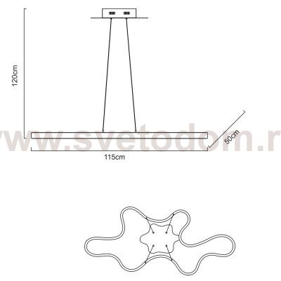 Светильник подвесной Arte lamp A9425SP-1CC LAGO
