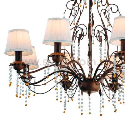 Люстра с абажурами Arte lamp A9468LM-8BR Medici