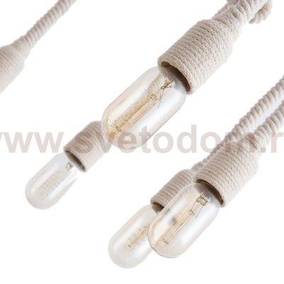 Люстра с канатами Arte Lamp A9477PL-5WG NODO