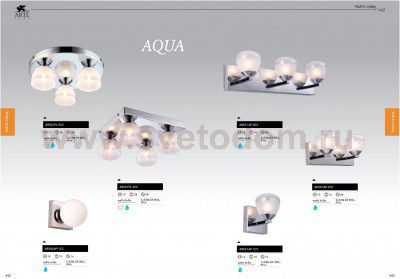 Люстра Arte lamp A9501PL-3CC Aqua