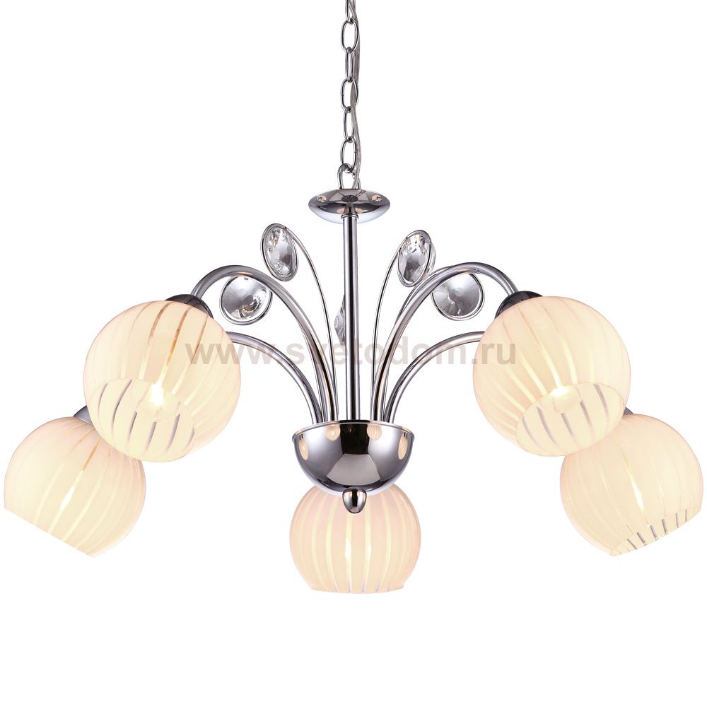 Подвесная люстра Arte lamp A9524LM-5CC Uva