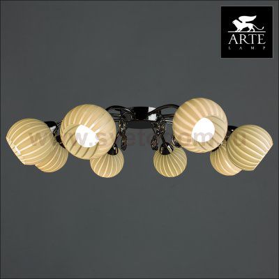 Потолочная люстра Arte lamp A9524PL-8CC Uva