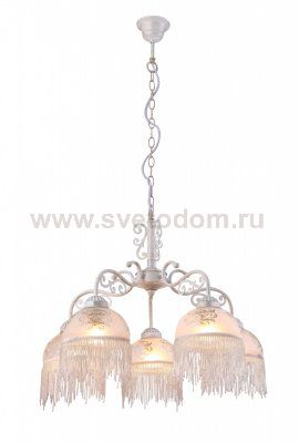 Подвесная люстра Arte lamp A9560LM-5WG Perlina