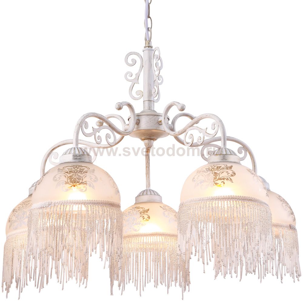Подвесная люстра Arte lamp A9560LM-5WG Perlina