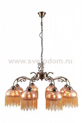 Подвесная люстра Arte lamp A9560LM-8AB Perlina