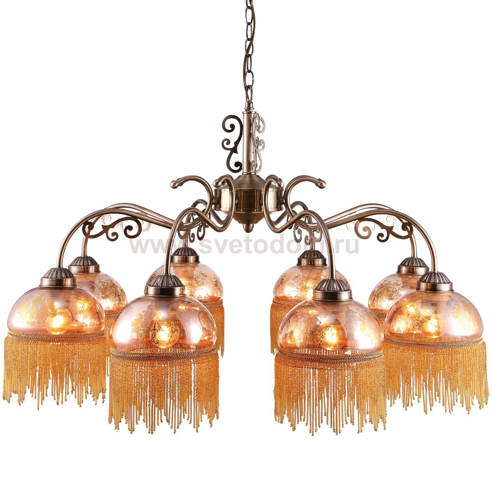 Подвесная люстра Arte lamp A9560LM-8AB Perlina