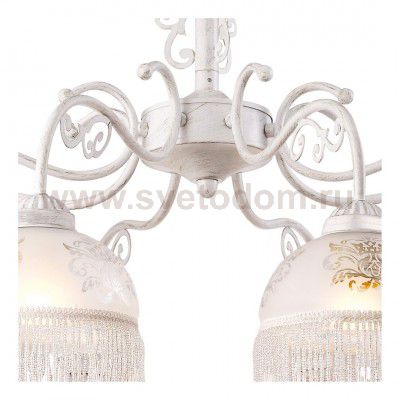 Подвесная люстра Arte lamp A9560LM-8WG Perlina