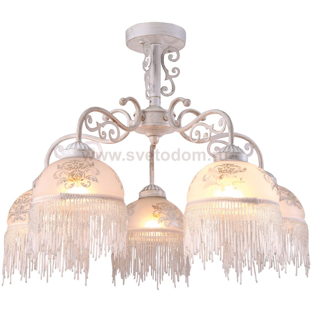 Потолочная люстра Arte lamp A9560PL-5WG Perlina