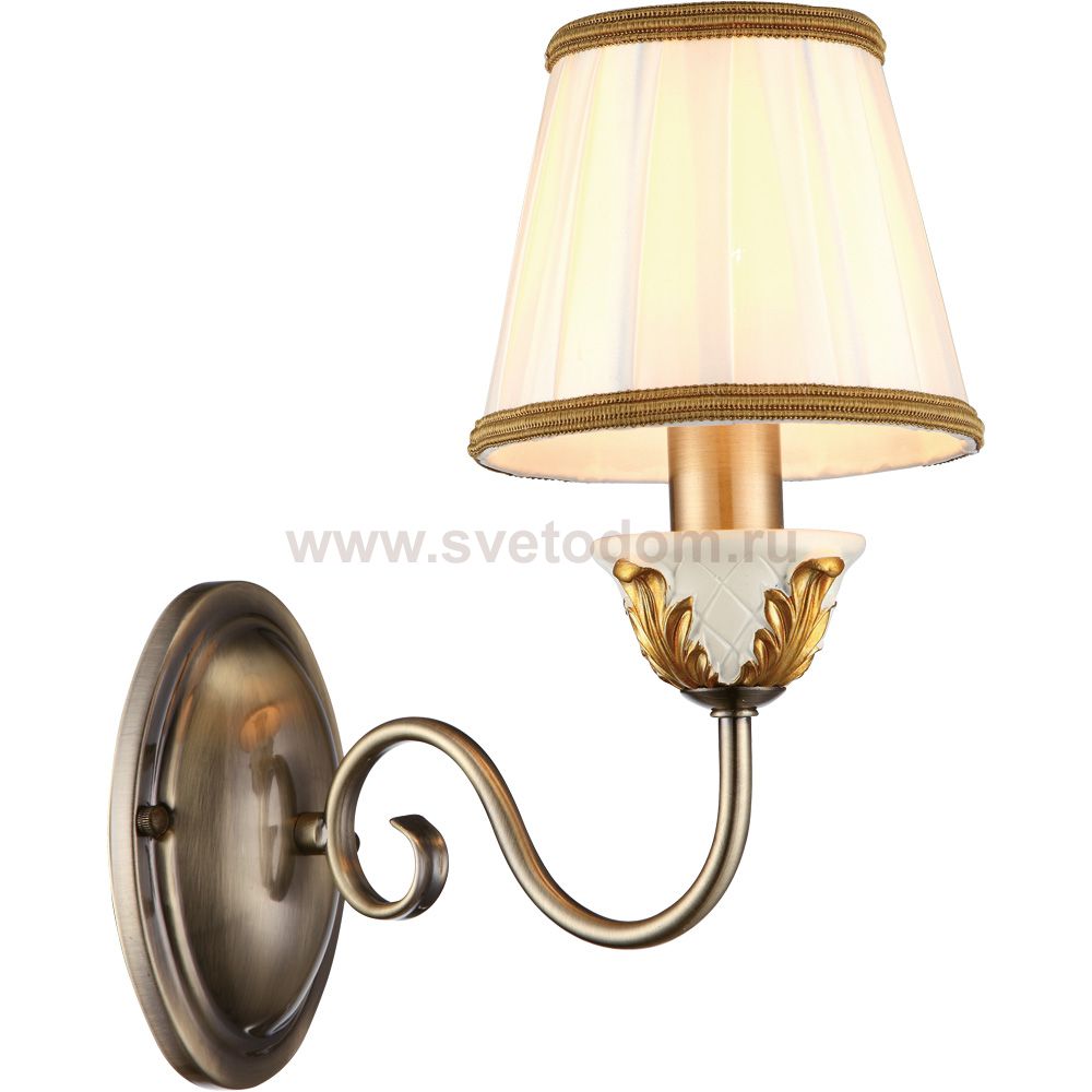 Светильник настенный Arte lamp A9570AP-1WG BENESSERE