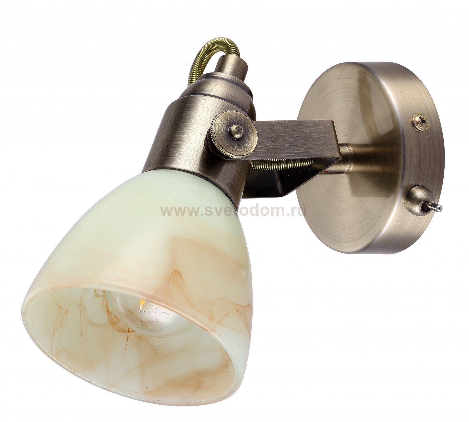 Светильник бра Arte Lamp A9582AP-1AB TULIP