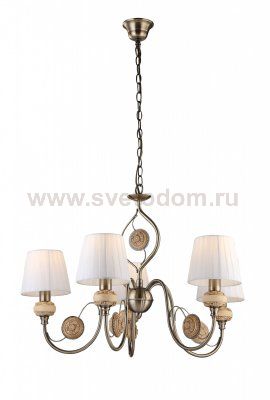 Подвесная люстра Arte lamp A9583LM-5AB Intaglio