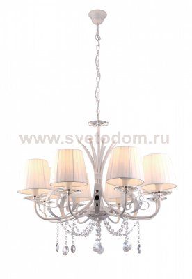 Люстра Arte lamp A9584LM-8WH Mantova