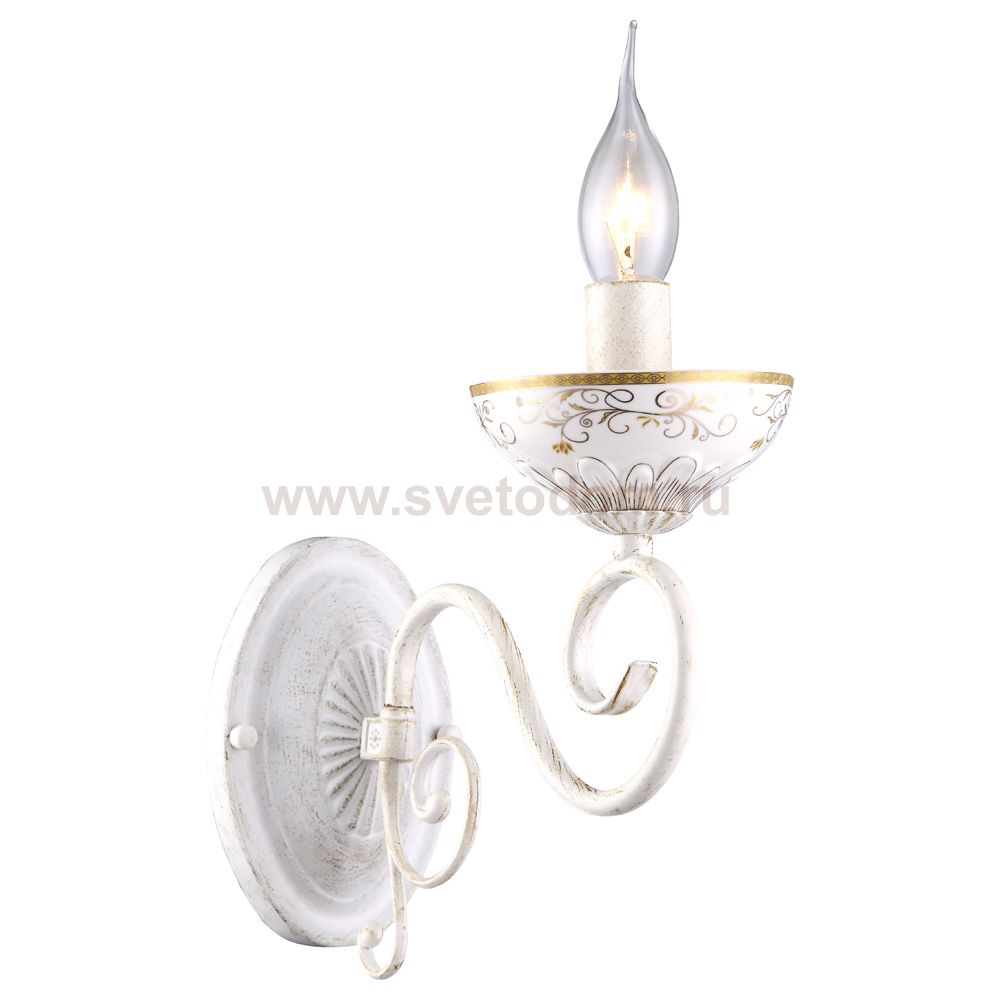 Светильник настенный Arte lamp A9594AP-1WG LUCIA