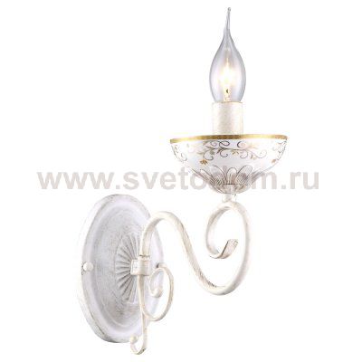 Светильник настенный Arte lamp A9594AP-1WG LUCIA