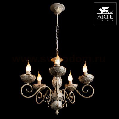 Люстра подвесная Arte lamp A9594LM-5WG Lucia