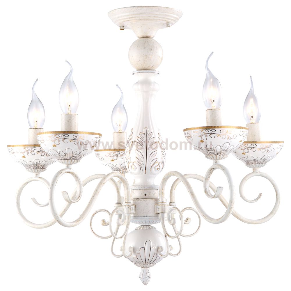 Светильник потолочный Arte lamp A9594PL-5WG LUCIA