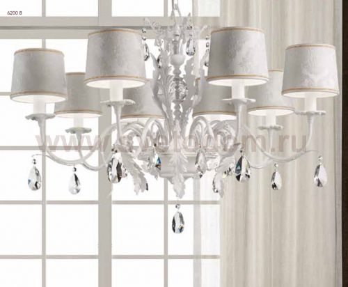 Подвесной светильник Masiero ACANTIA 8 Bianco Opaco SW