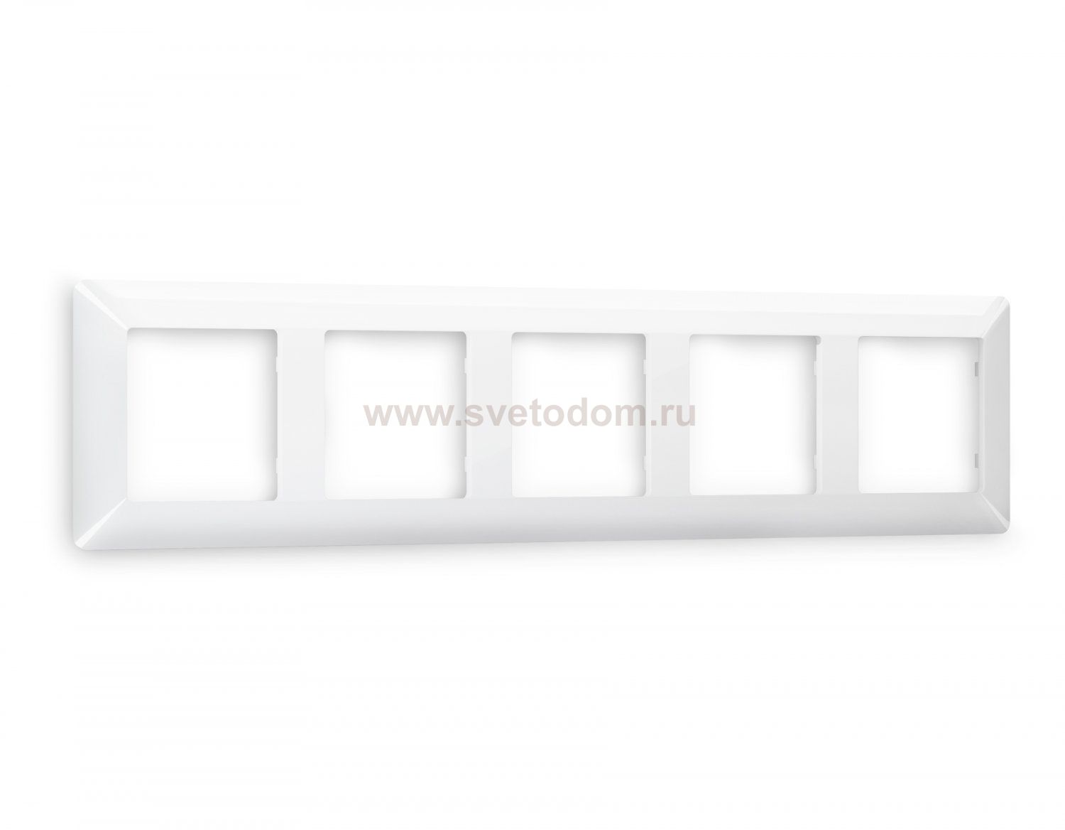 Рамка ALFA Line (Белый глянец) 5-ая AF110105 Ambrella Volt