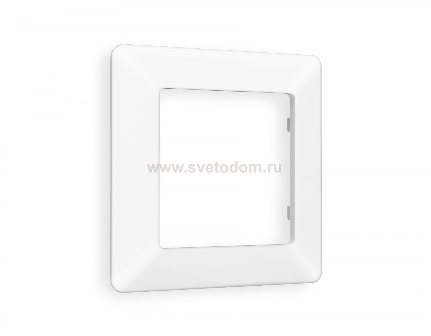 Рамка ALFA Line (Белый матовый) 1-ая AF110121 Ambrella Volt