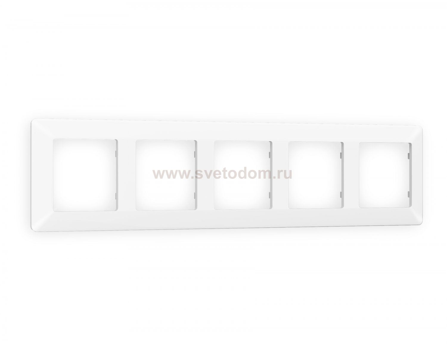 Рамка ALFA Line (Белый матовый) 5-ая AF110125 Ambrella Volt