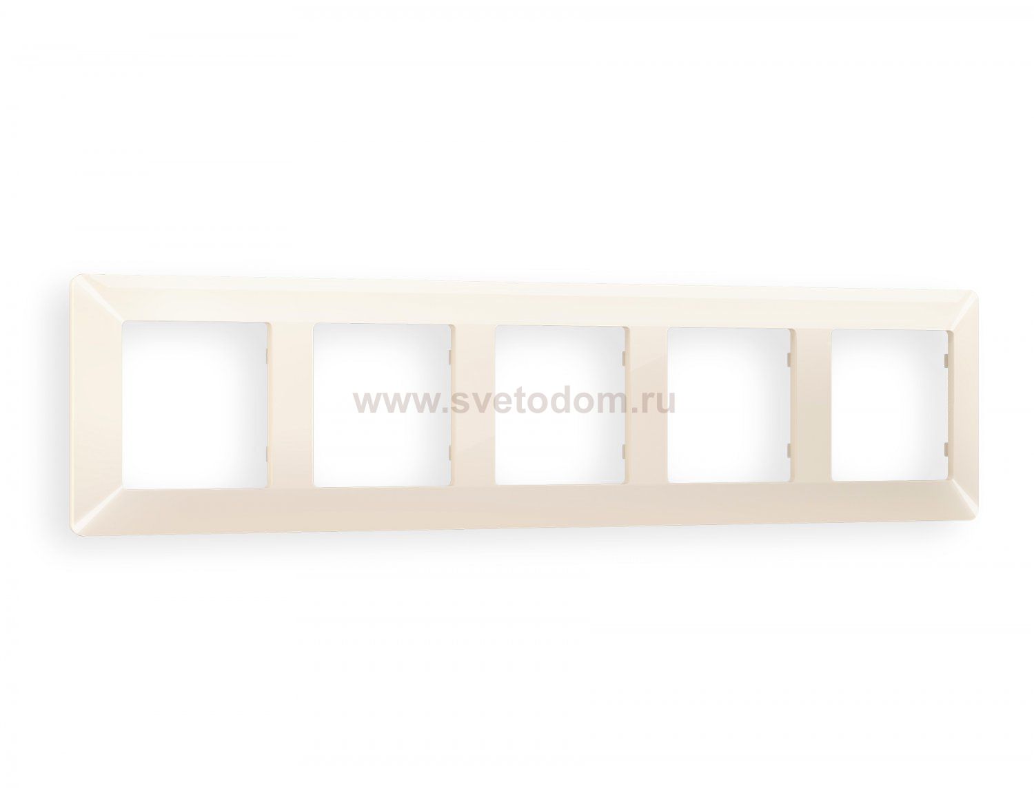 Рамка ALFA Line (Бежевый глянец) 5-ая AF110305 Ambrella Volt