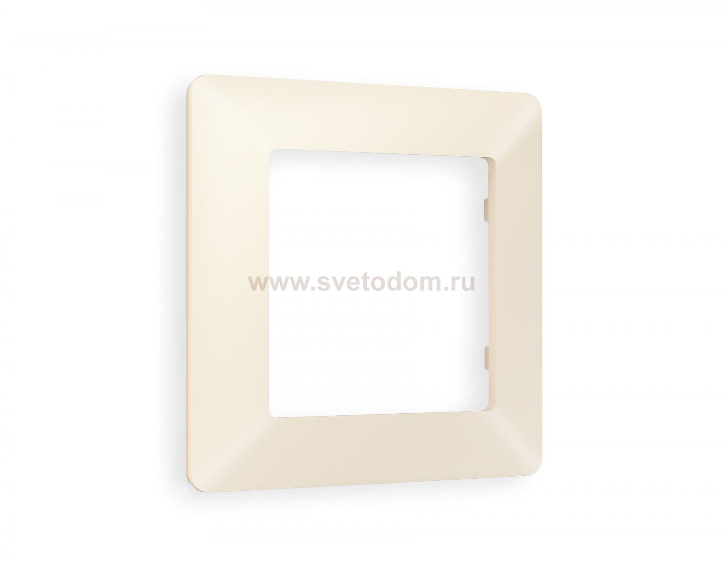 Рамка ALFA Line (Бежевый матовый) 1-ая AF110331 Ambrella Volt