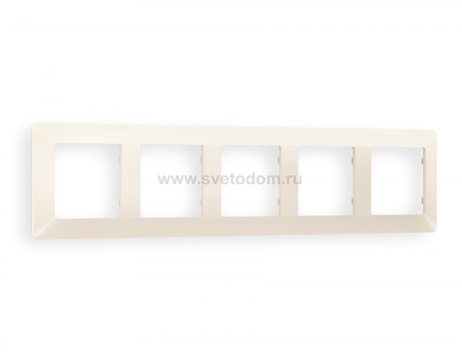 Рамка ALFA Line (Бежевый матовый) 5-ая AF110335 Ambrella Volt