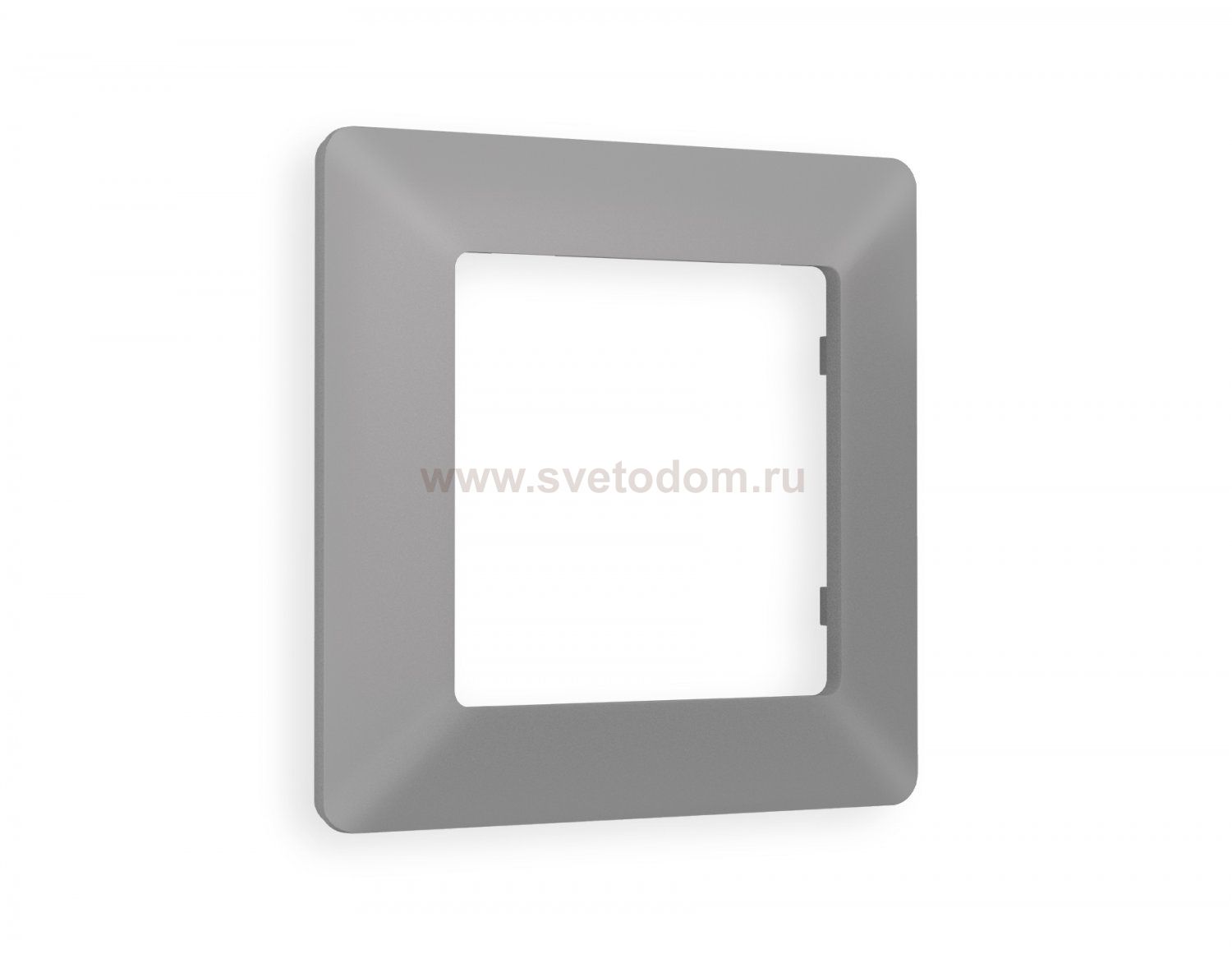 Рамка ALFA Line (Сталь матовый) 1-ая AF110501 Ambrella Volt